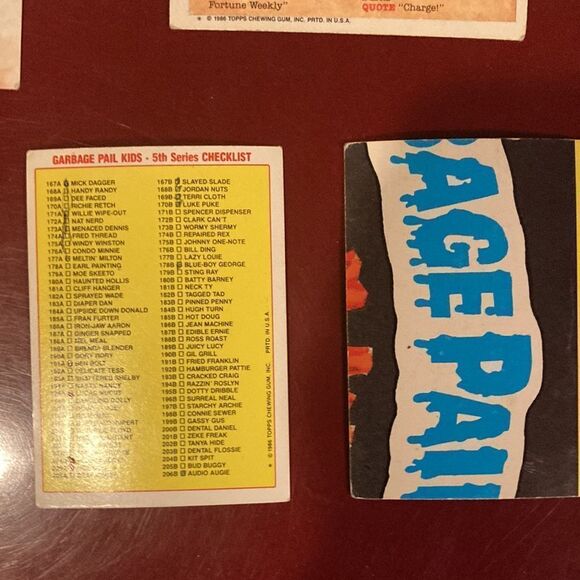 Vintage Garbage Pail Kids - Picture 10 of 12
